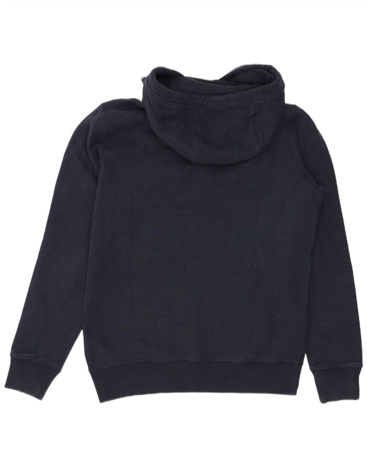 TIMBERLAND Pull à Capuche Graphique Homme Bleu Marine Moyen Coton