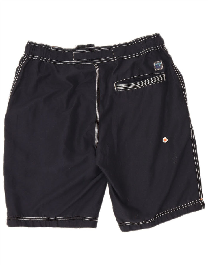Superdry Short de Bain Graphic Regular Homme Bleu Marine Large Polyester