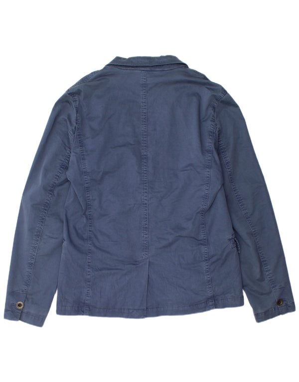 Calvin Klein Jeans Veste blazer à 2 boutons pour homme UK 42 XL Bleu coton