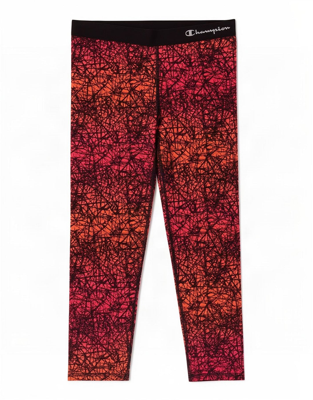 Champion Legging Capri à motif abstrait pour femme UK 16 Large Rose