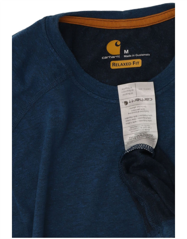 CARHARTT T-shirt coupe décontractée pour homme en polyester bleu moyen