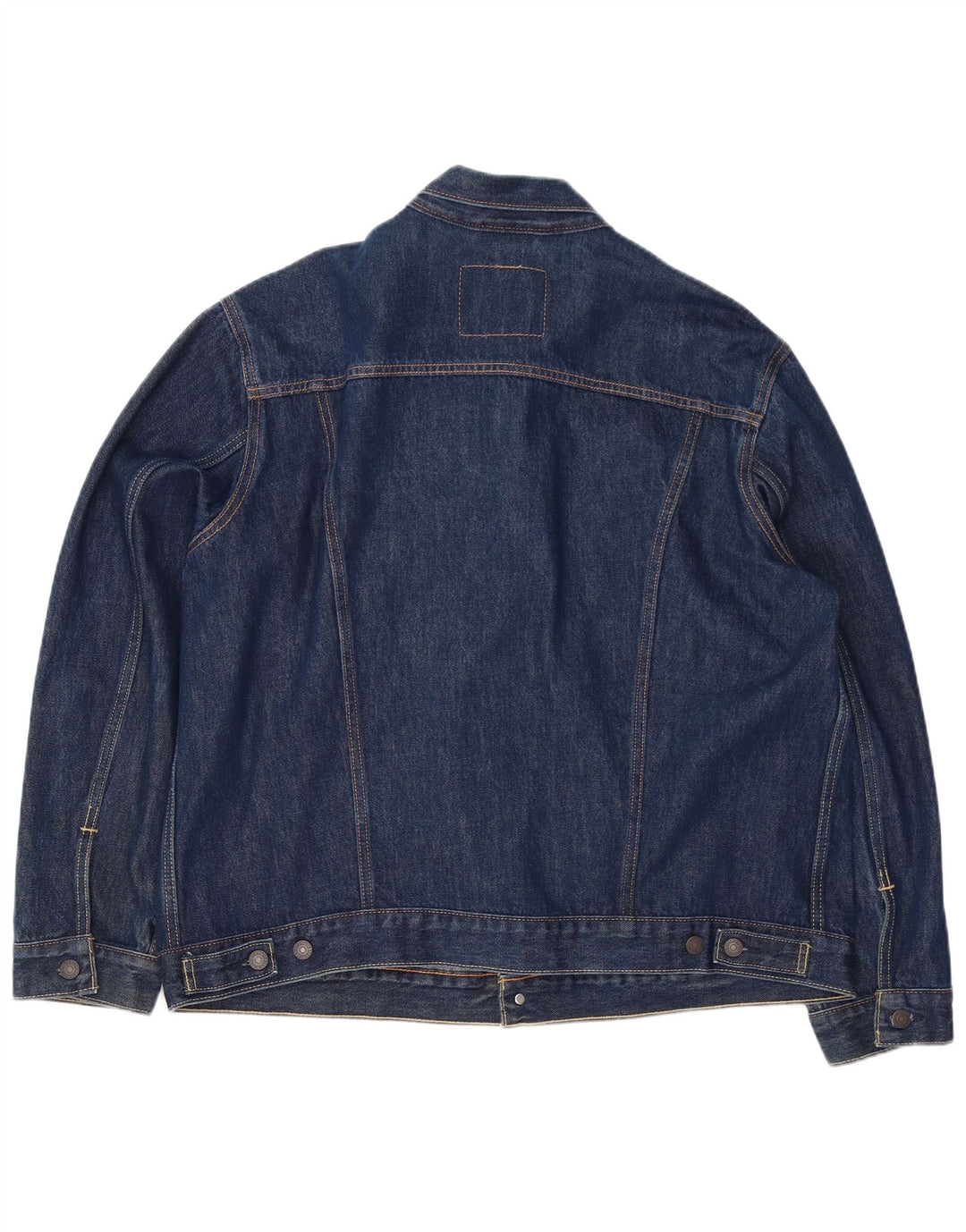 LEVI'S Veste en Jean Homme UK 42 XL Bleu Marine Coton