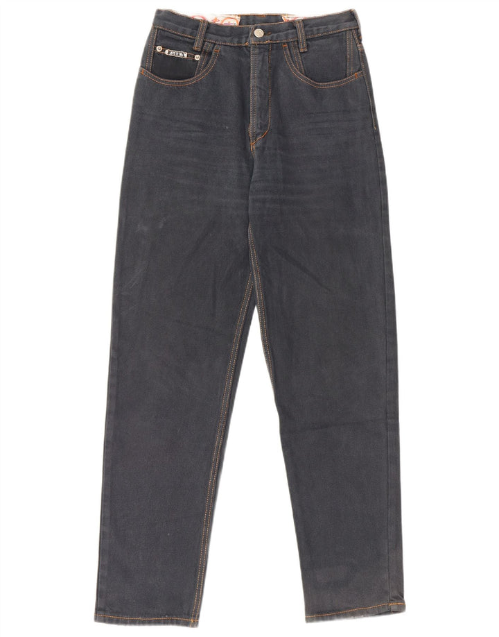Ritt Jean droit femme W26 L30 bleu marine coton