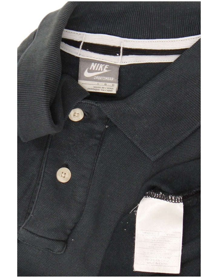 Nike Polo Homme Grand Bleu Marine Coton