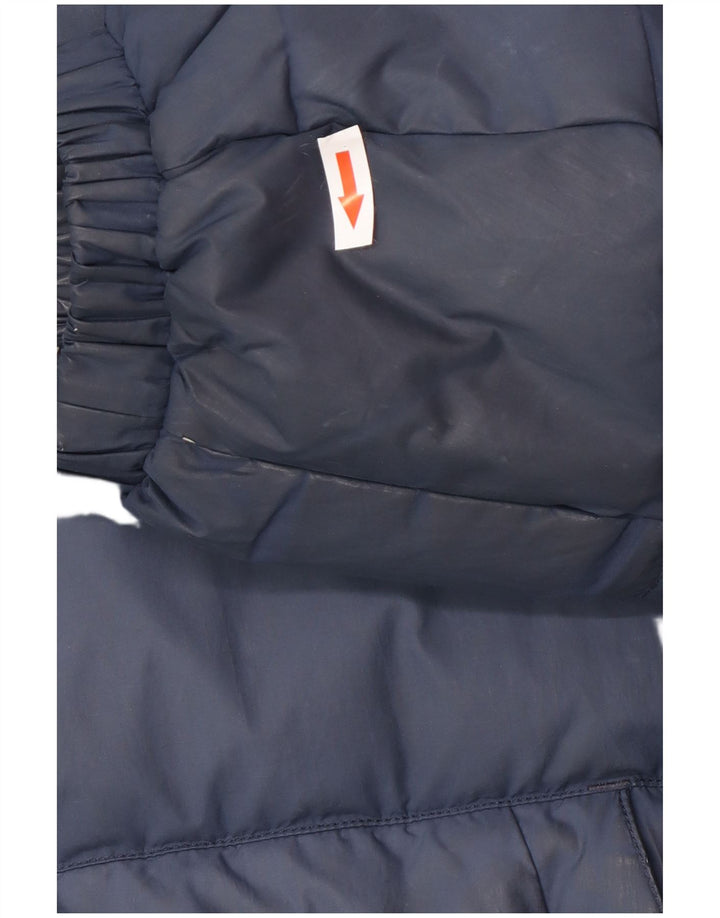Tommy Hilfiger Veste matelassée pour homme UK 42 XL Bleu marine Polyester