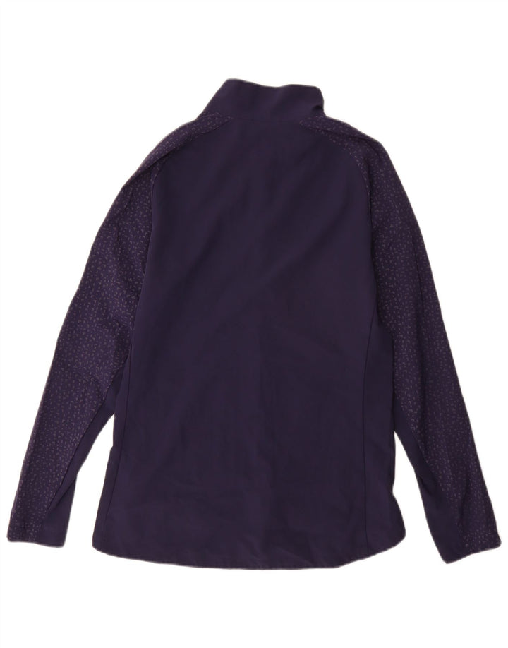 Adidas Veste de survêtement de course pour femme UK 8/10 Petit Bleu marine