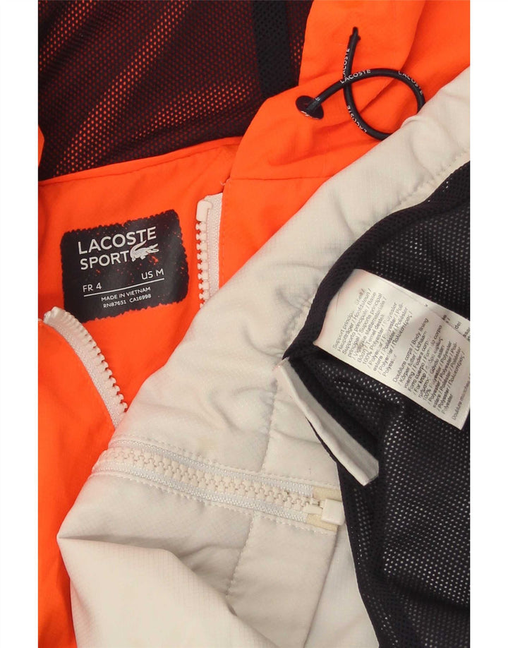 Lacoste Veste de survêtement pour homme Taille 4 Medium Multicolore Colourblock