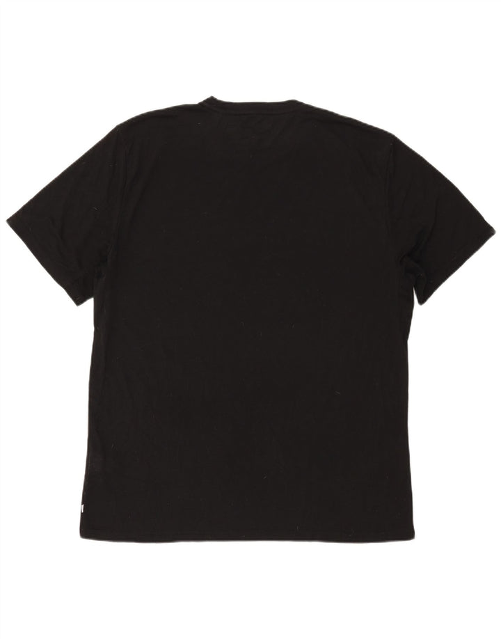 Calvin Klein T-Shirt Homme Top XL Noir Polyester