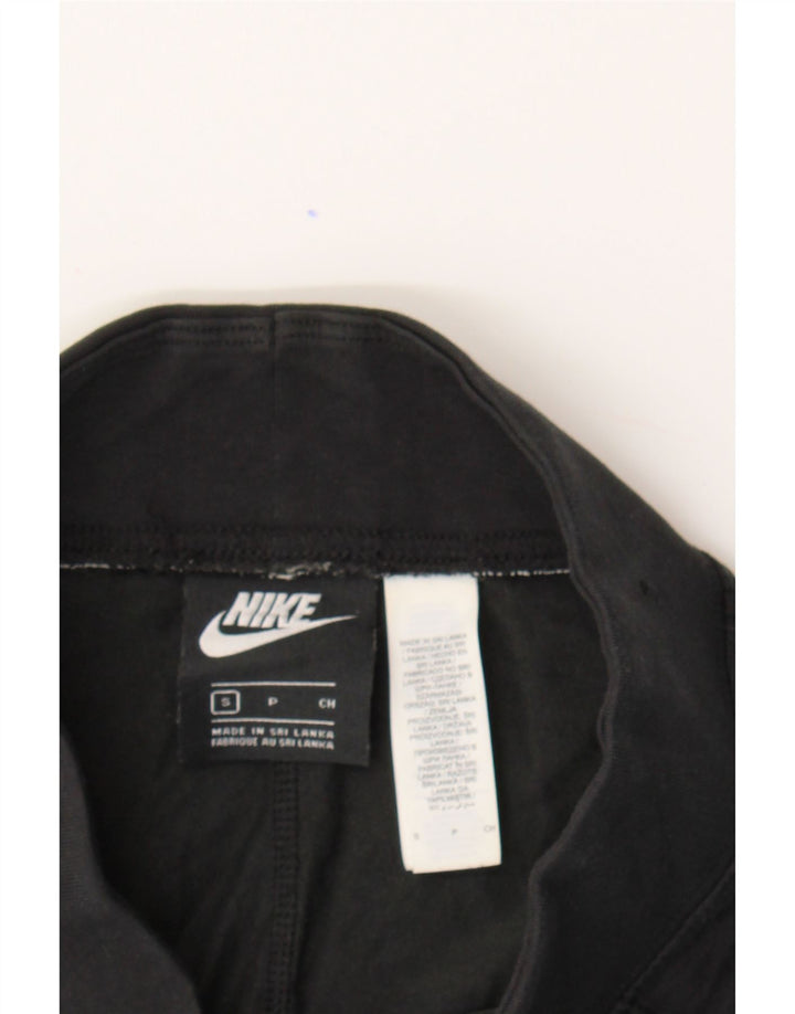 NIKE Womens Graphic Leggings UK 8 Small Black Cotton Vintage Nike and Second-Hand Nike from Messina Hembry 