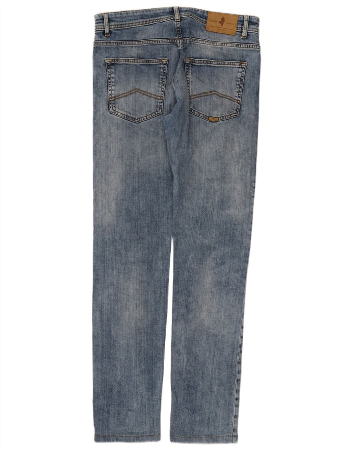 Marlboro Classics Jean fuselé régulier pour homme W31 L34 Bleu