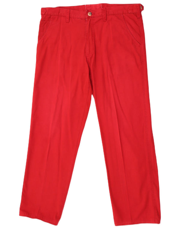 Slam Pantalon Chino Droit Homme W36 L29 Rouge