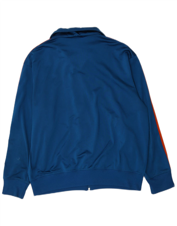 Adidas Veste de survêtement pour homme Taille L Bleu marine Polyester