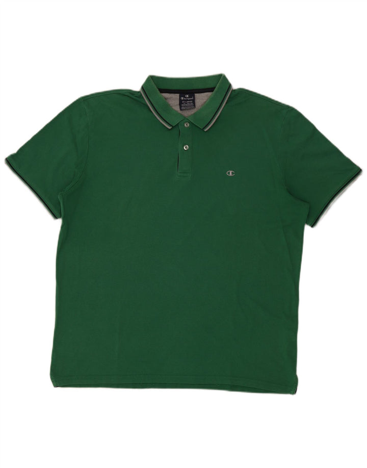 Champion Polo Homme 2XL Vert Coton