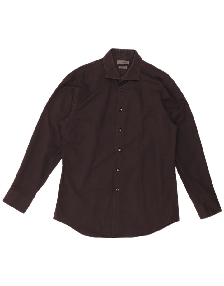 CALVIN KLEIN Chemise extra slim fit pour hommes taille 16 grand noir