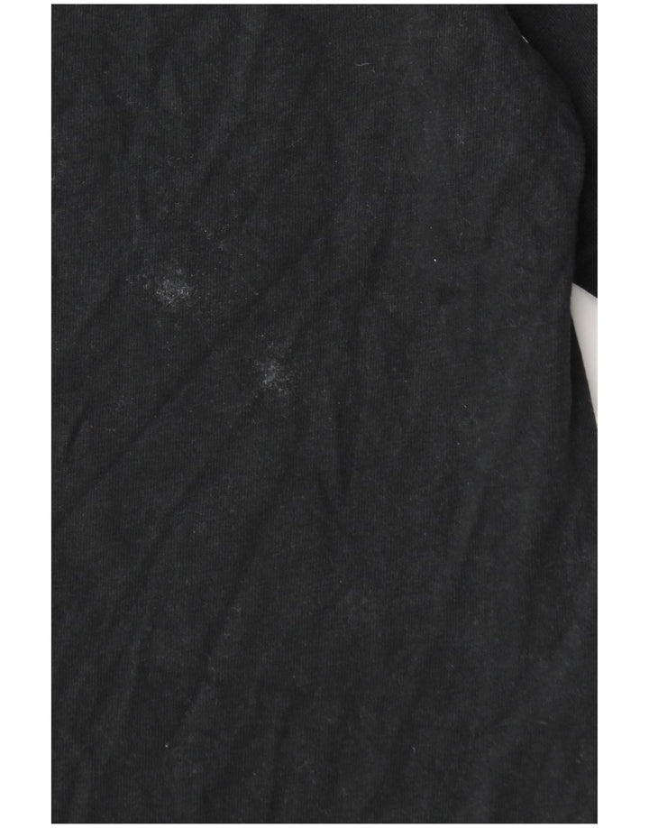 JORDAN T-shirt graphique pour hommes en coton noir moyen
