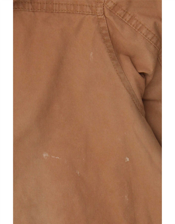 Fat Face Parka à capuche pour femme UK 12 Beige moyen