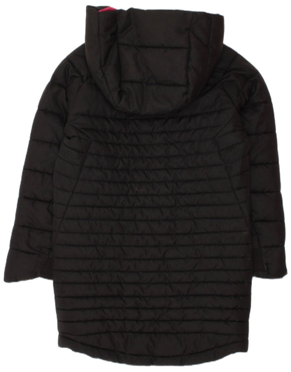 Nike Manteau rembourré à capuche pour fille 4-5 ans Petit Noir Polyester