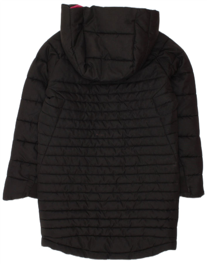 Nike Manteau rembourré à capuche pour fille 4-5 ans Petit Noir Polyester