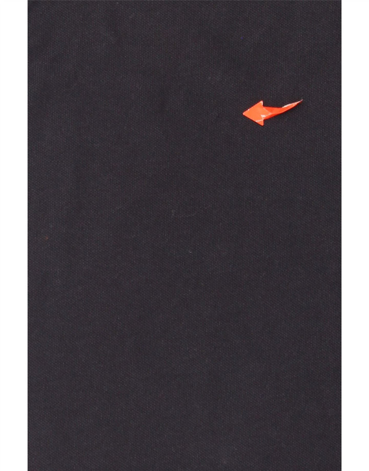 Champion Polo Homme Large Bleu Marine Rayé Coton