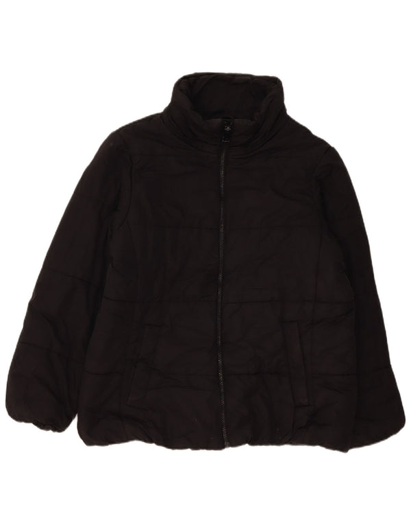 Marks & Spencer Veste matelassée pour femme UK 18 XL Noir Polyester