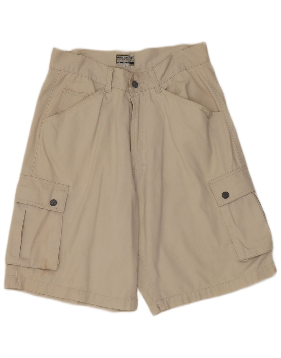 Short Cargo Vintage Homme Grand W30 Beige