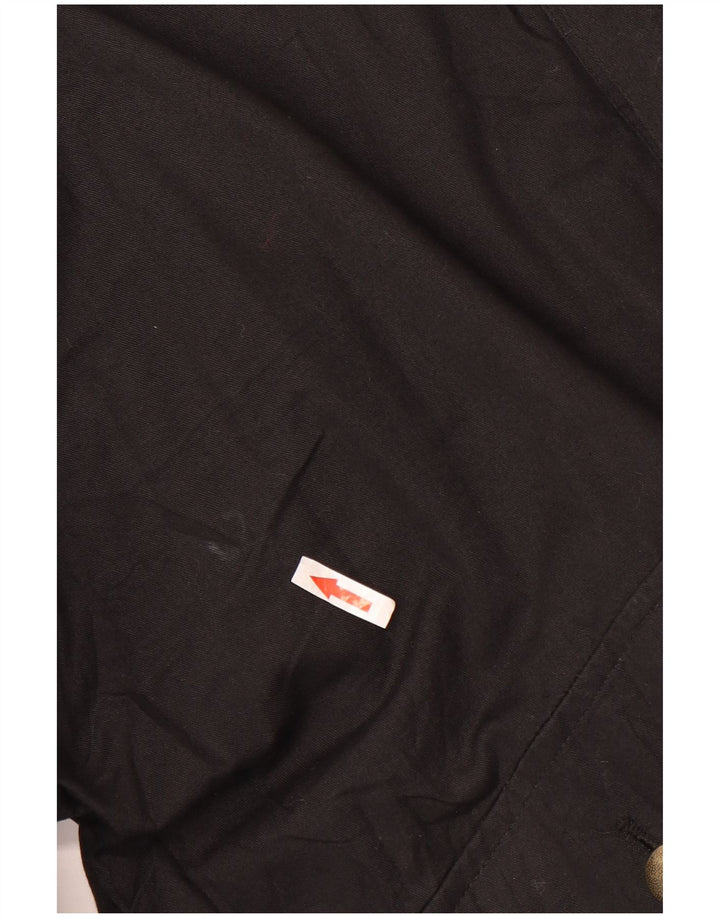 C & A Veste Bomber Militaire Homme EU 54 2XL Coton Noir