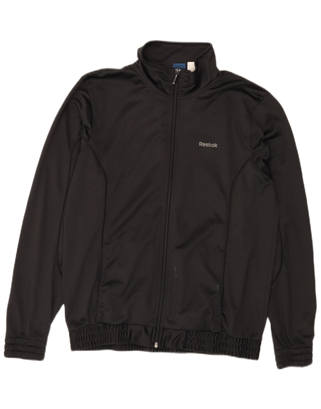 REEBOK Veste de Survêtement Graphique Homme Noir Moyen Polyester