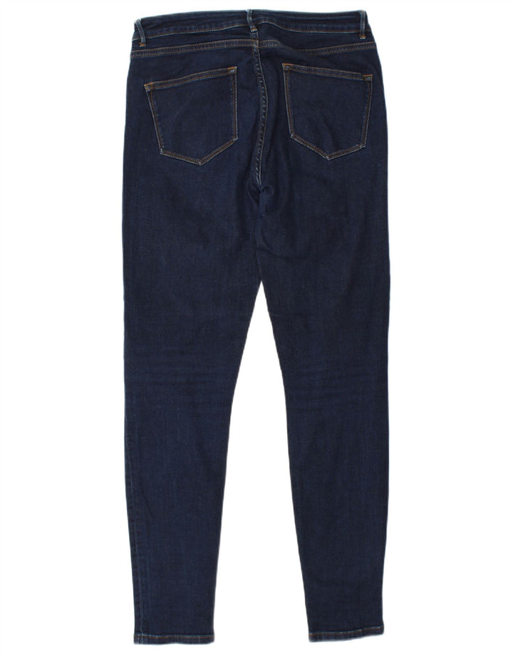 Massimo Dutti Jean skinny pour femme EU 40 Medium W30 L29 Bleu marine