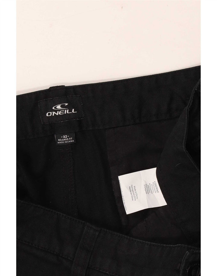 O'Neill Short cargo coupe décontractée pour homme W32 en coton noir moyen