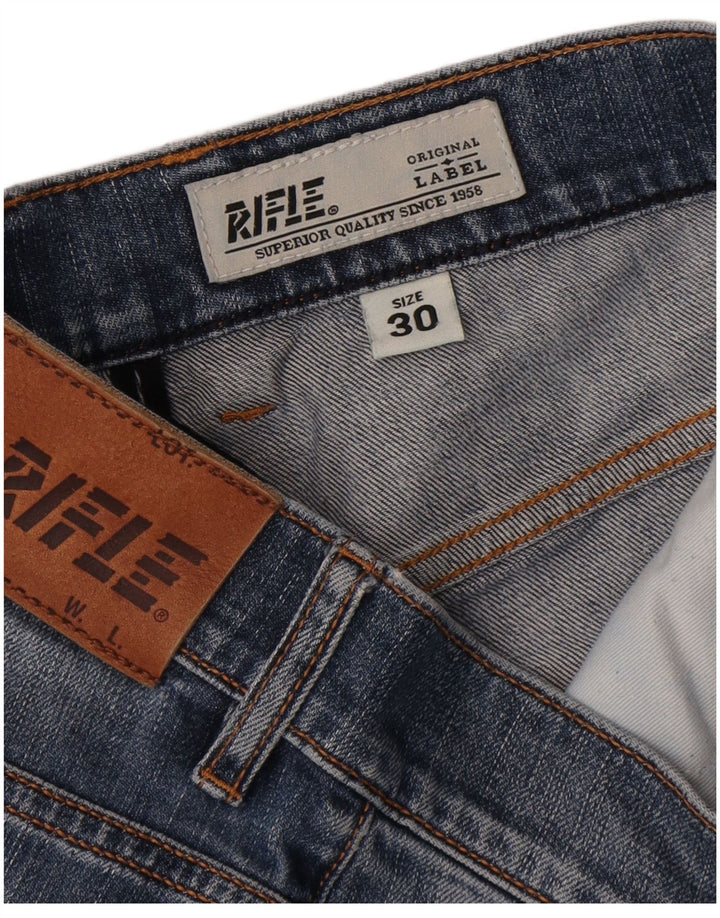 Jean Slim Femme Rifle W30 L32 Bleu Coton