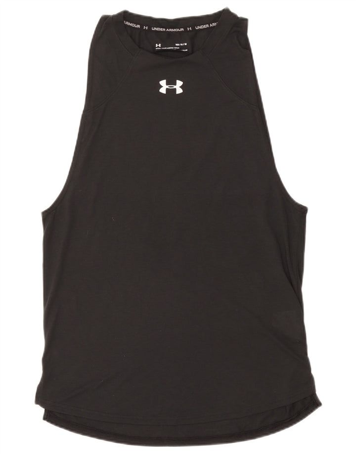 Under Armour Heat Gear Graphic Débardeur UK 12 Gris Moyen Polyester