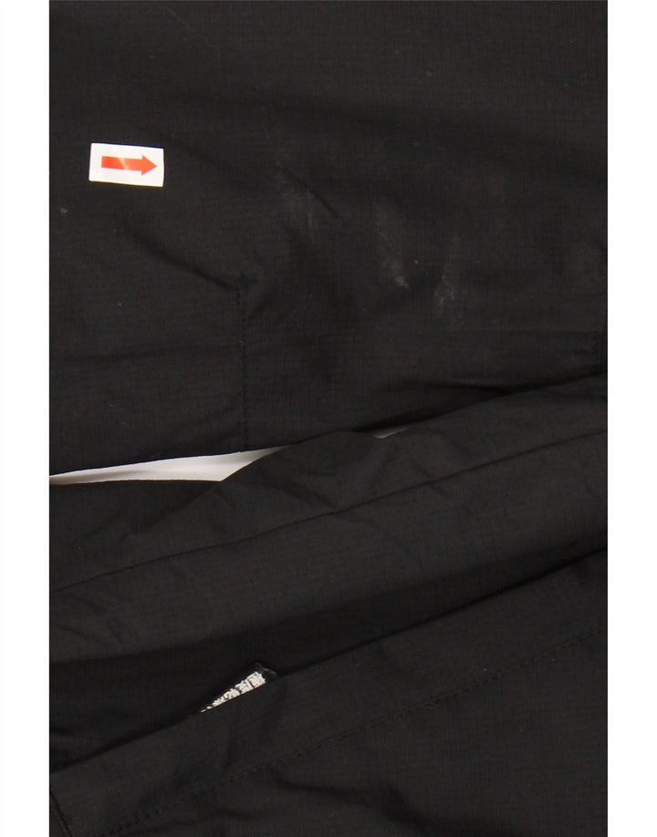 SUPERDRY Veste coupe-vent à capuche pour femme UK 12 Medium Black Nylon