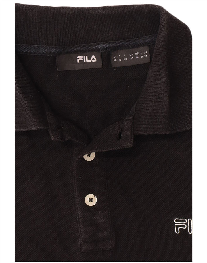 Fila Polo Homme Noir Moyen