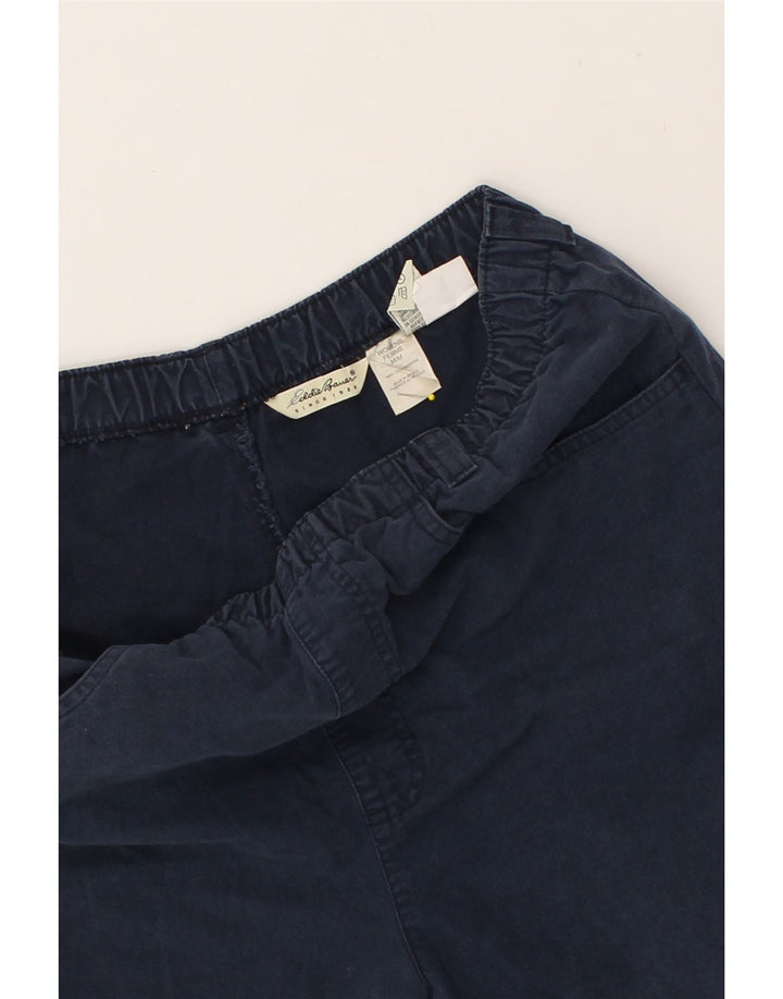 EDDIE BAUER Womens Casual Shorts Medium W30 Navy Blue Cotton Vintage Eddie Bauer and Second-Hand Eddie Bauer from Messina Hembry 