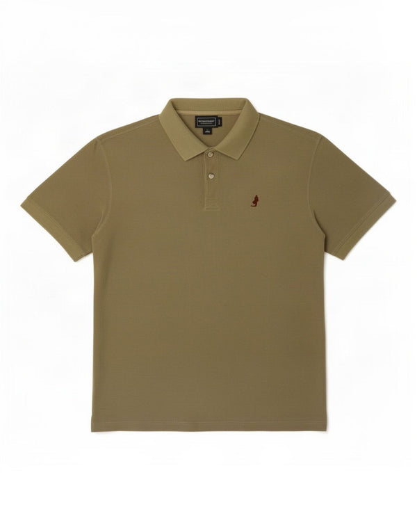 Marlboro Classics Polo Homme XL Kaki Coton