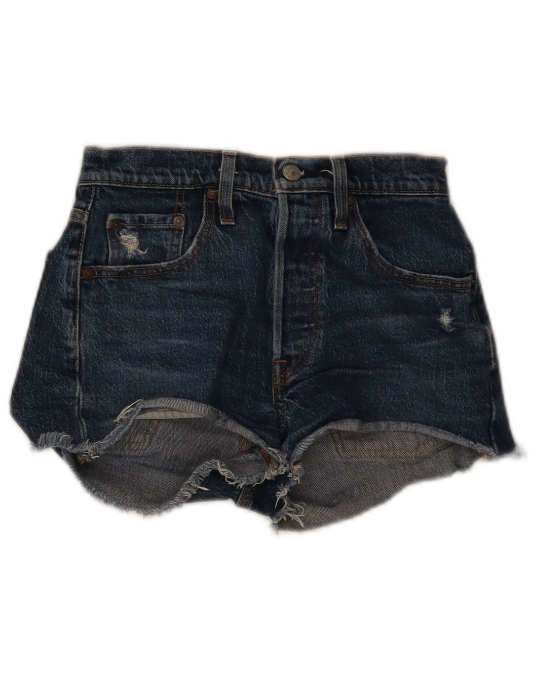Levi's Pantalon Chaud 501 Denim Femme W26 Petit Bleu