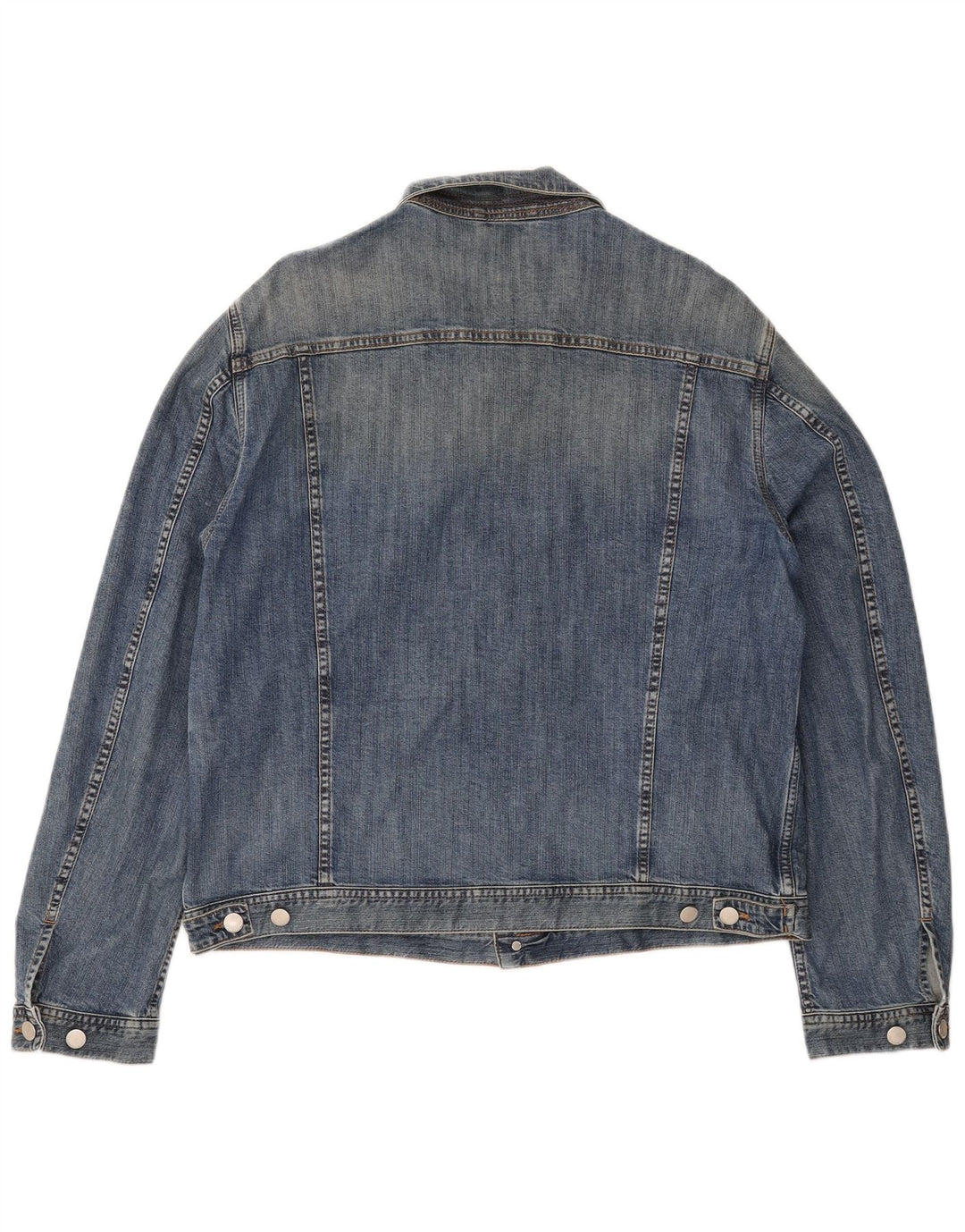 Trussardi Jeans Veste En Jean IT 54 XL Bleu Coton Homme