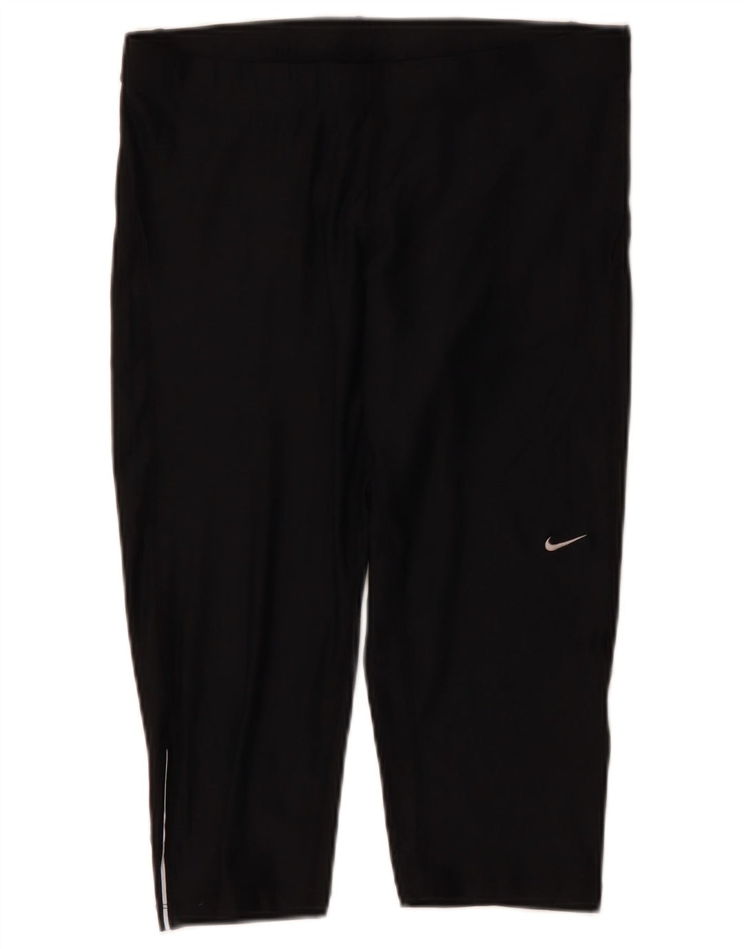 NIKE Bermuda de sport pour femme UK 14/16 Large Noir Polyester