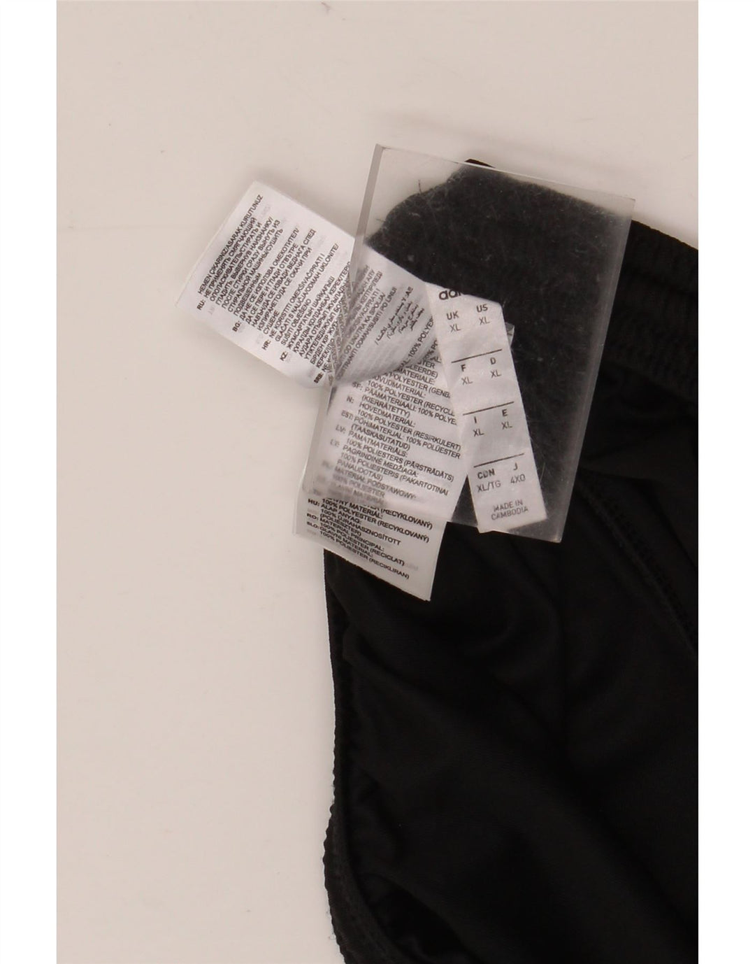 ADIDAS Short de Sport Aeroready Homme XL Noir Polyester