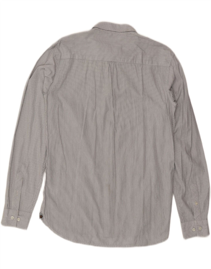 WRANGLER Chemise Homme Large Gris Rayure Coton