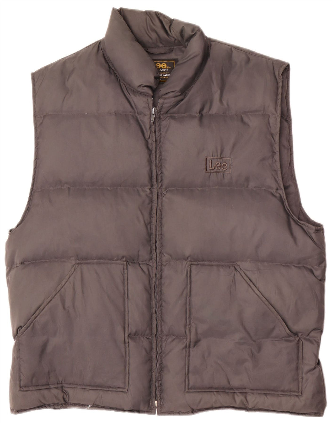Lee Gilet rembourré pour homme UK 42 XL Gris Nylon