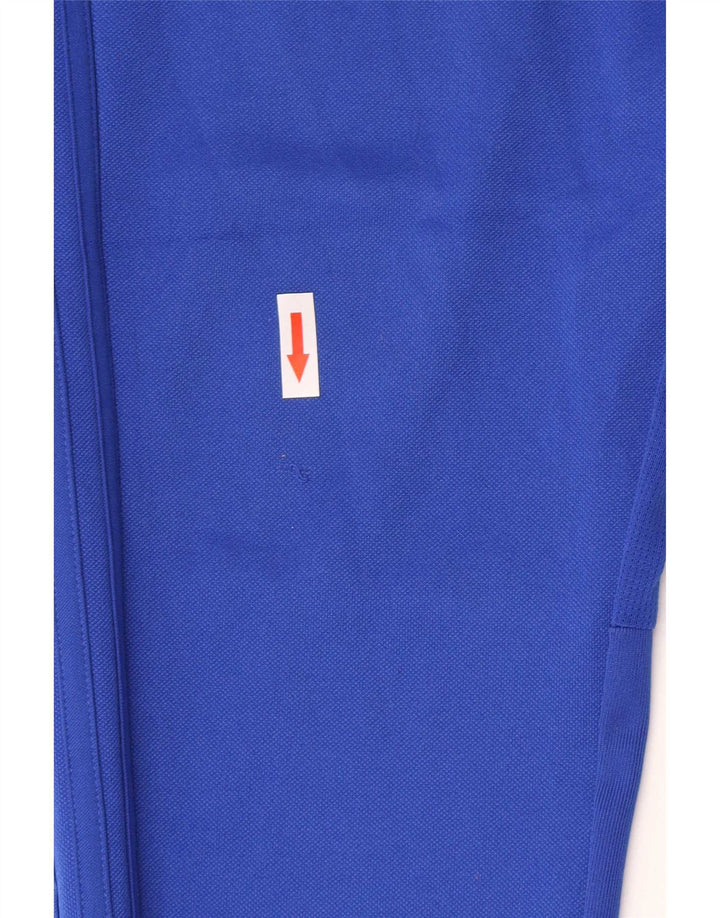Adidas Pantalon de Survêtement Slim Fit Garçon 13-14 ans Bleu Polyester