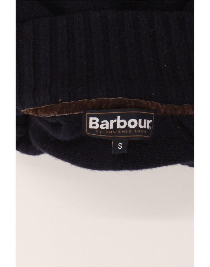 BARBOUR Pull à col boutonné pour homme Petit Bleu marine