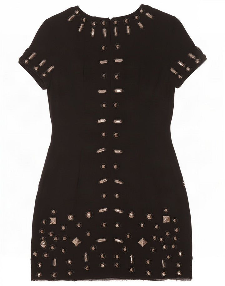 Robe droite pour femme French Connection UK 10 Small Black Viscose