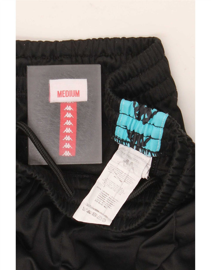 Kappa Pantalon de Survêtement Graphique Homme Noir Colorblock