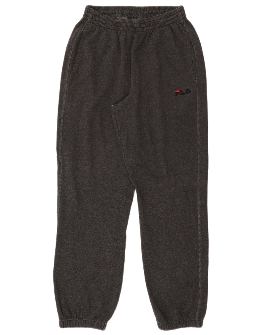 Fila Pantalon de survêtement pour homme en coton gris Small