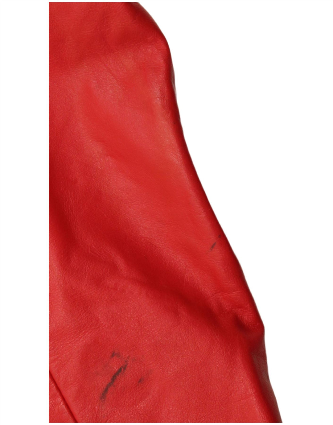 Veste Racer en cuir femme vintage EU 40 cuir rouge moyen