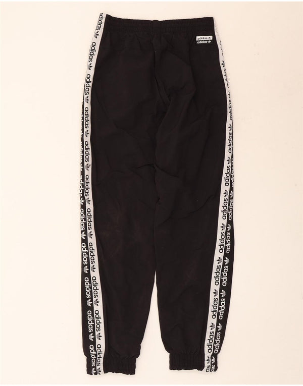 Adidas Pantalon de survêtement graphique pour homme Taille S en nylon noir