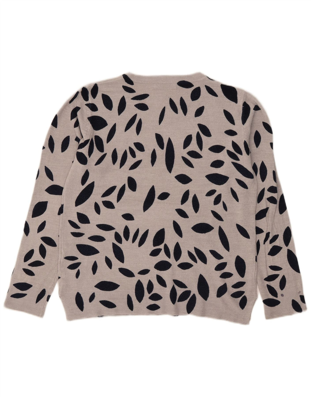 Marks & Spencer Pull col bateau pour femme UK 14 Large Gris