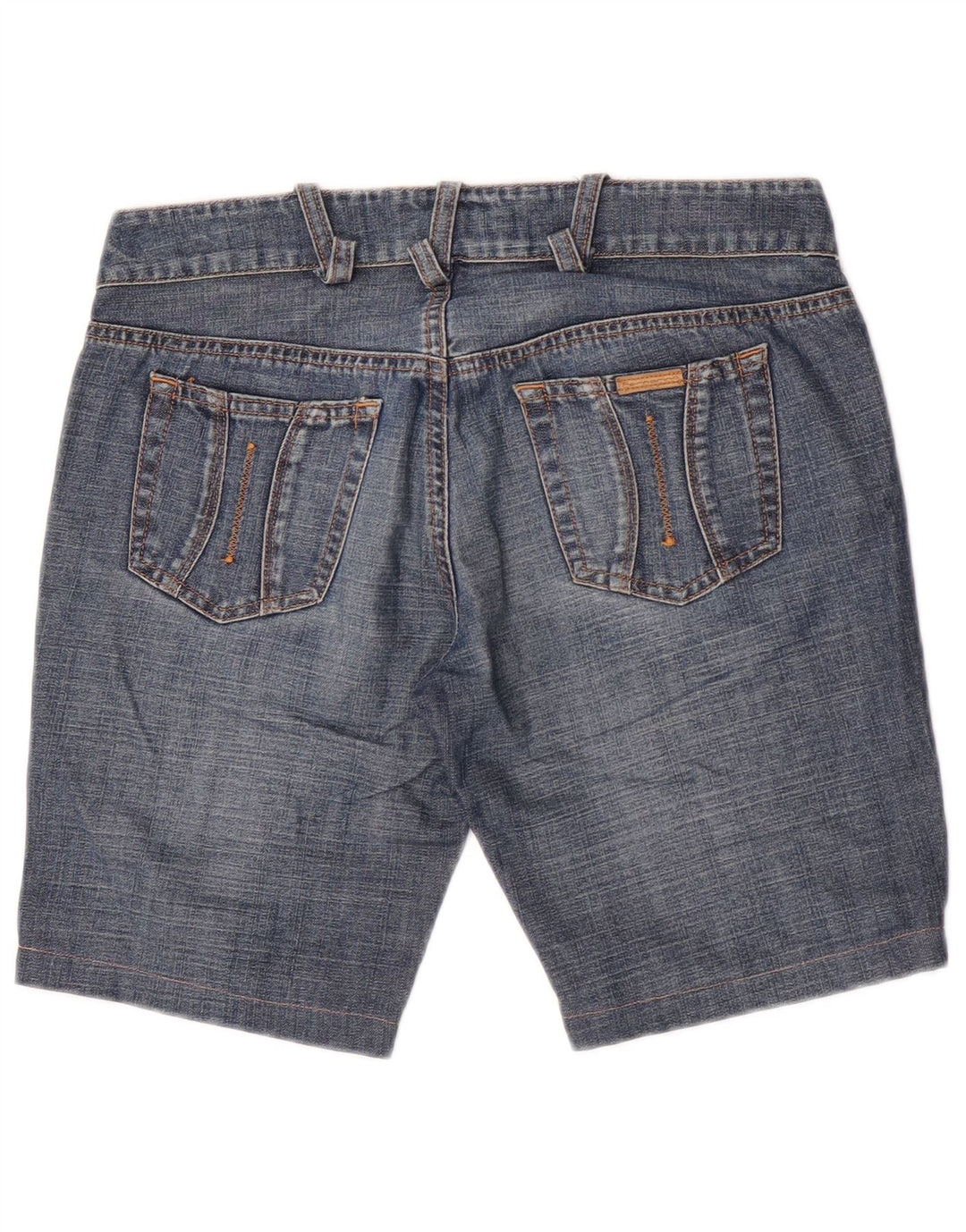 Fornarina Short En Jean Femme W30 Coton Bleu Moyen